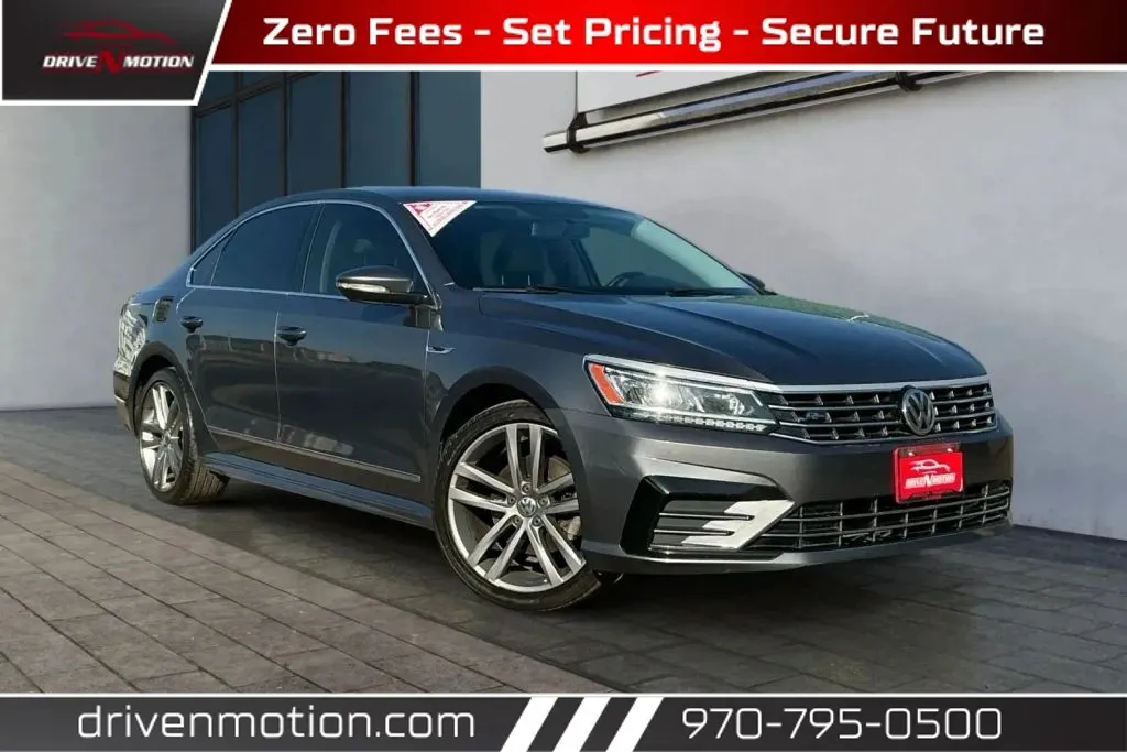 Gray 2017 Volkswagen Passat 1.8T R-Line Sedan 4D for sale in Greeley, CO