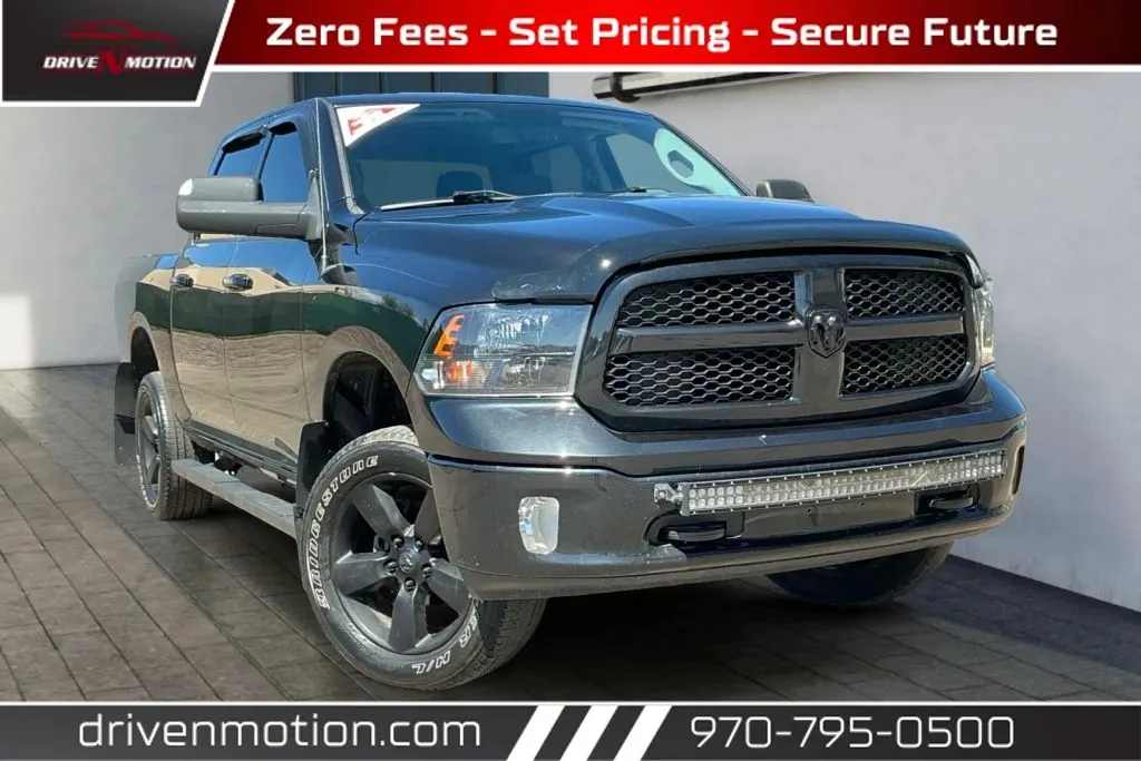 Black 2018 Ram 1500 Crew Cab SLT Pickup 4D 5 1/2 ft for sale in Greeley, CO
