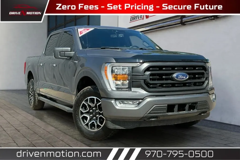 Gray 2021 Ford F-150 SuperCrew Cab XLT Pickup 4D 5 1/2 ft for sale in Greeley, CO