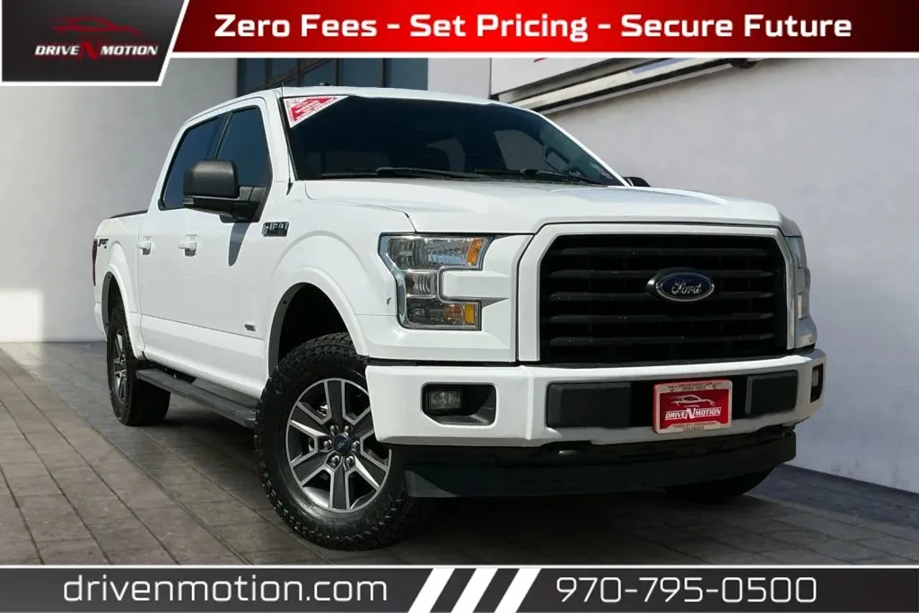 White 2017 Ford F-150 SuperCrew Cab XLT Pickup 4D 5 1/2 ft for sale in Greeley, CO