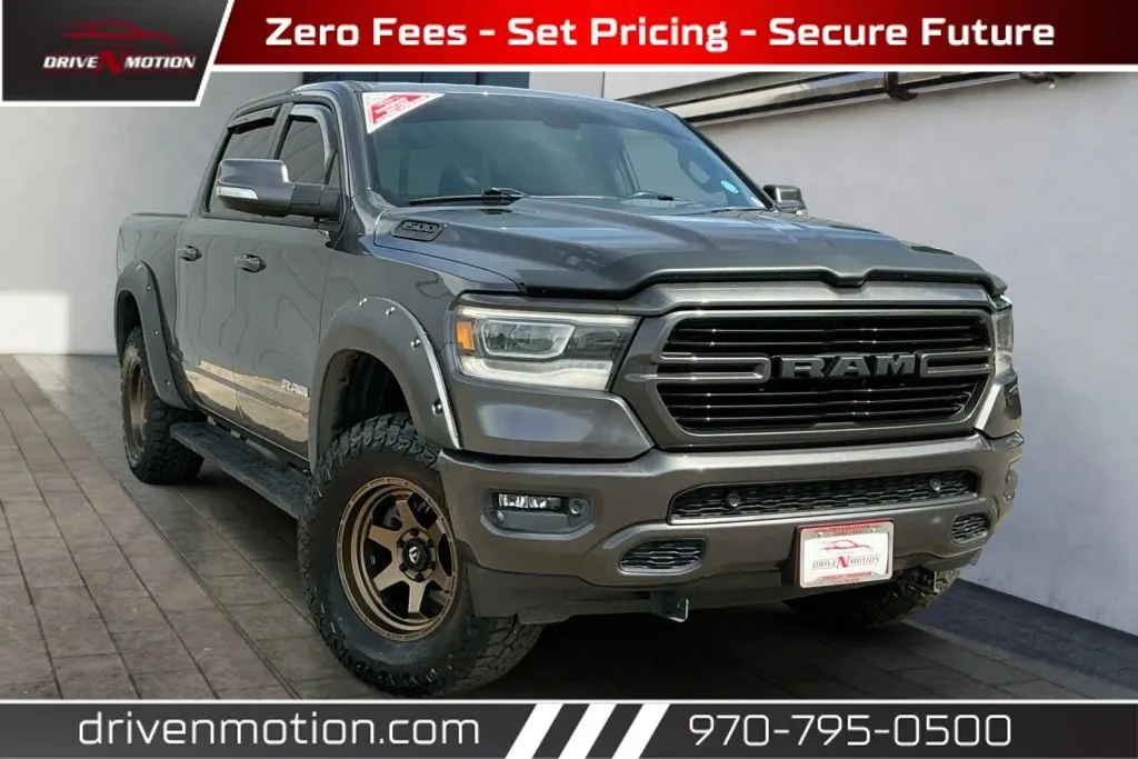 Gray 2019 Ram 1500 Crew Cab Big Horn Pickup 4D 5 1/2 ft for sale in Greeley, CO