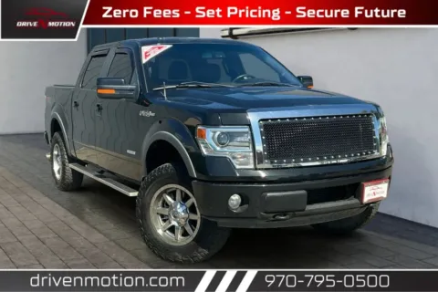 Black 2013 Ford F-150 SuperCrew Cab FX4 Pickup 4D 5 1/2 ft for sale in Greeley, CO