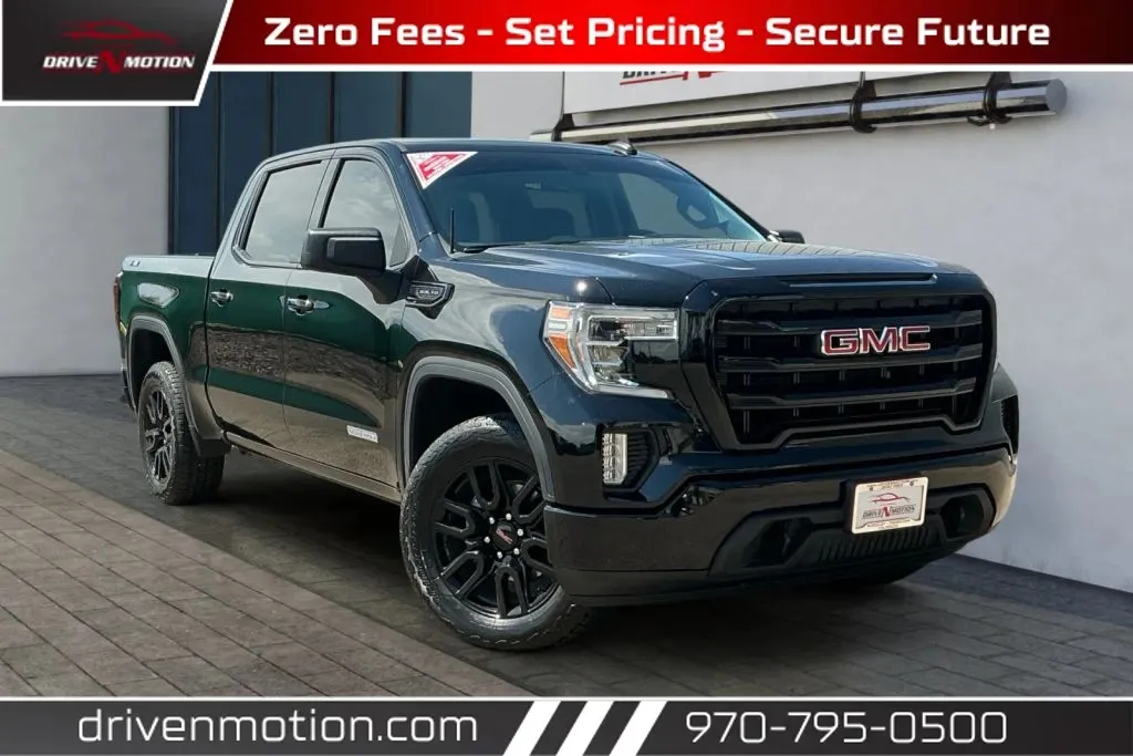 Black 2020 GMC Sierra 1500 Crew Cab Elevation Pickup 4D 5 3/4 ft for sale in Greeley, CO