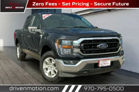 Black 2023 Ford F-150 SuperCrew Cab XLT Pickup 4D 5 1/2 ft for sale in Greeley, CO