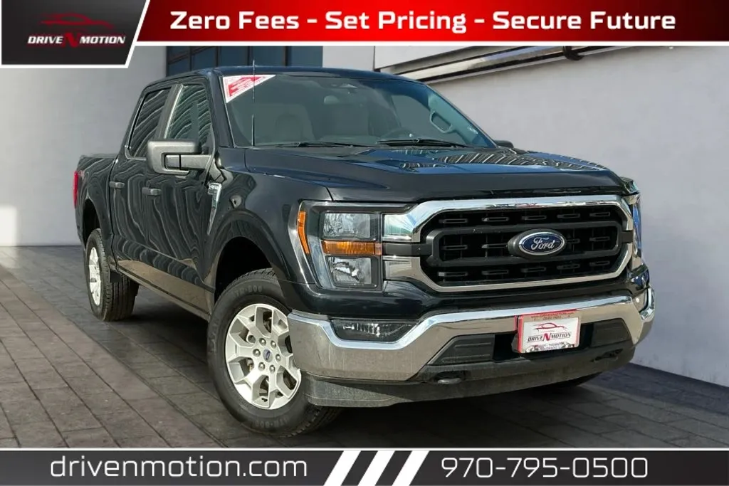 Black 2023 Ford F-150 SuperCrew Cab XLT Pickup 4D 5 1/2 ft for sale in Greeley, CO