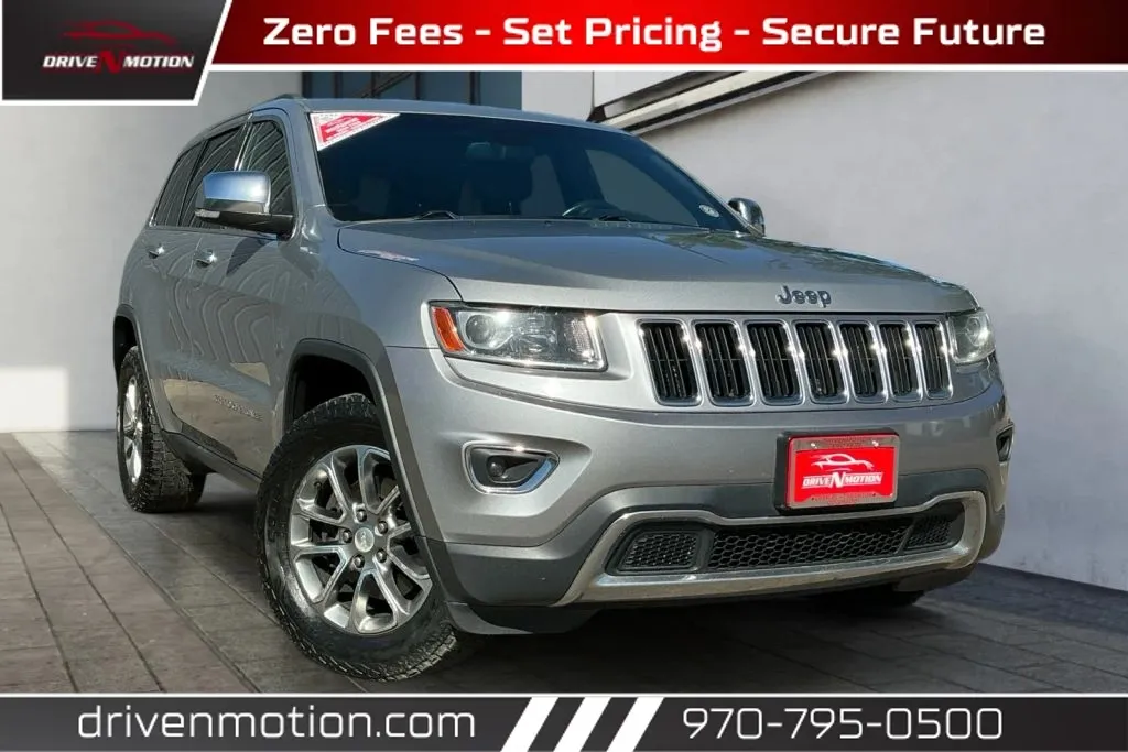 Gray 2014 Jeep Grand Cherokee Limited Sport Utility 4D for sale in Greeley, CO