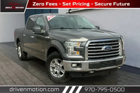 Gray 2016 Ford F-150 SuperCrew Cab XLT Pickup 4D 5 1/2 ft for sale in Greeley, CO