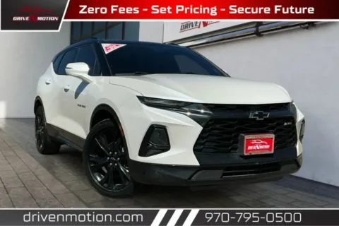 White 2022 Chevrolet Blazer RS Sport Utility 4D for sale in Greeley, CO