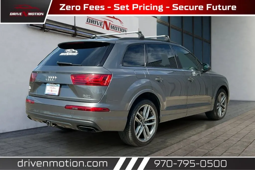 Gray 2018 Audi Q7 3.0T Prestige Sport Utility 4D for sale in Greeley, CO