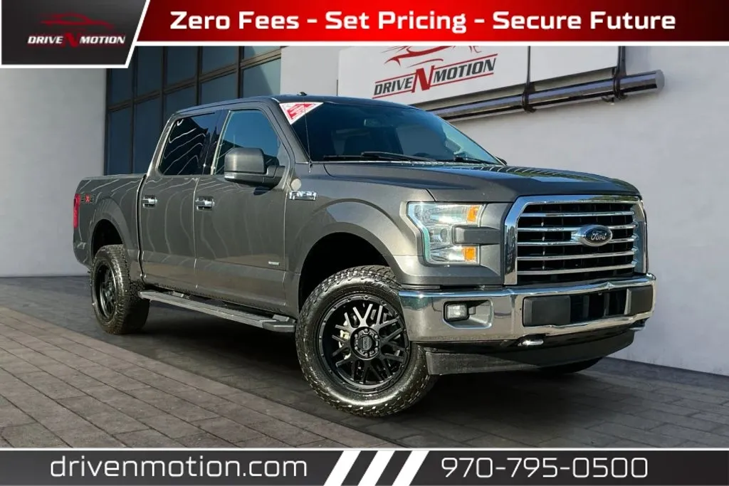 Gray 2017 Ford F-150 SuperCrew Cab XLT Pickup 4D 5 1/2 ft for sale in Greeley, CO