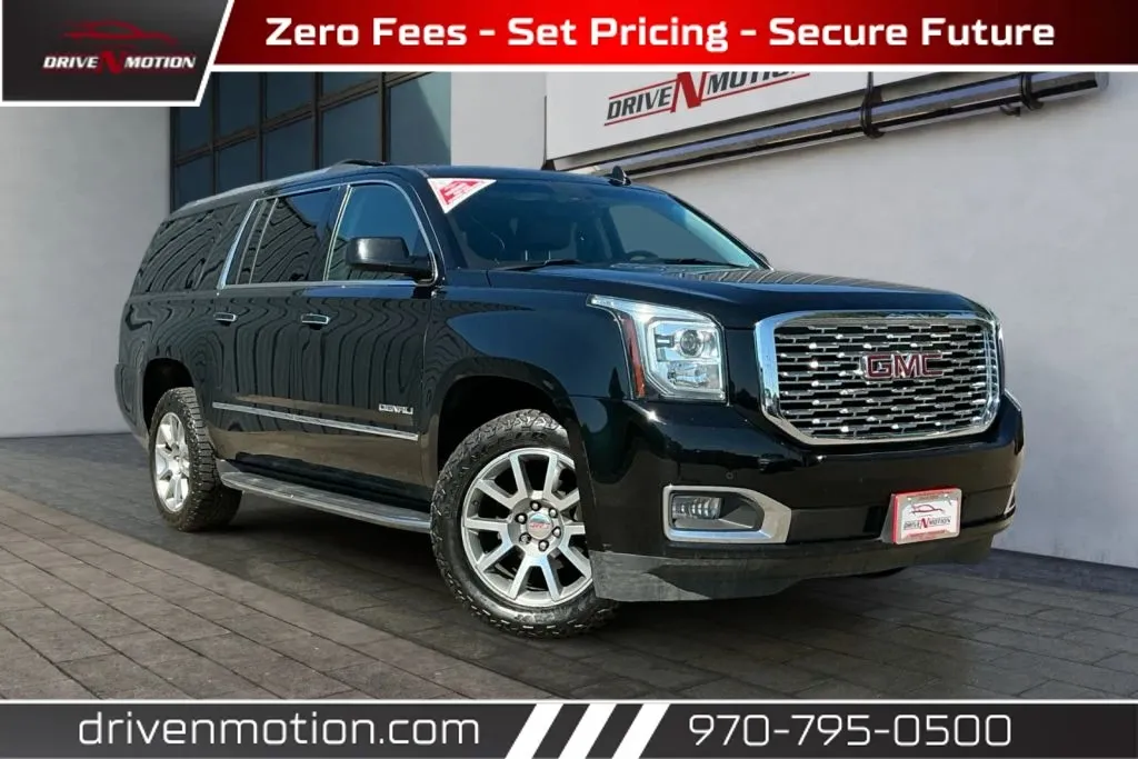 Black 2020 GMC Yukon XL Denali Sport Utility 4D for sale in Greeley, CO