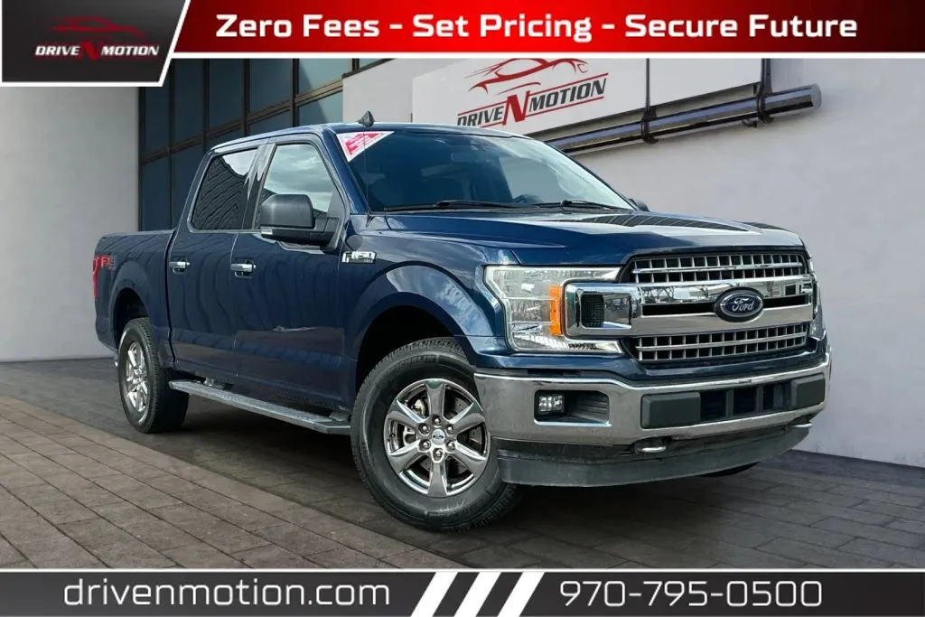 Blue 2019 Ford F-150 SuperCrew Cab XLT Pickup 4D 5 1/2 ft for sale in Greeley, CO