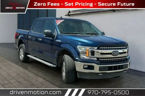 Blue 2019 Ford F-150 SuperCrew Cab XLT Pickup 4D 5 1/2 ft for sale in Greeley, CO