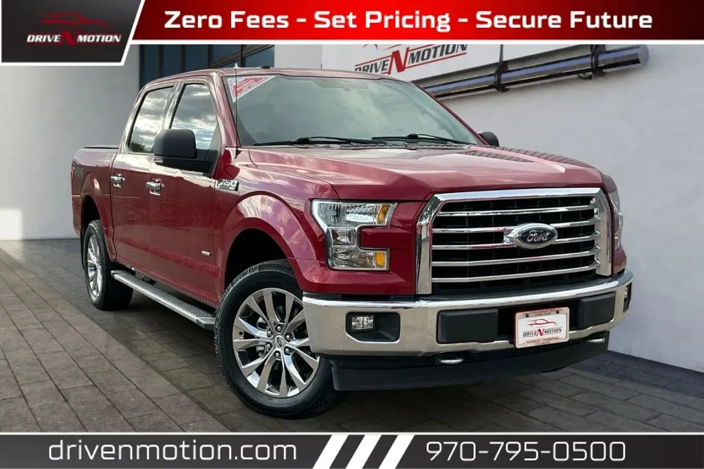 Red 2017 Ford F-150 SuperCrew Cab XLT Pickup 4D 5 1/2 ft for sale in Greeley, CO