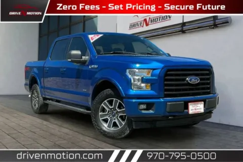 Blue 2017 Ford F-150 SuperCrew Cab XLT Pickup 4D 5 1/2 ft for sale in Greeley, CO