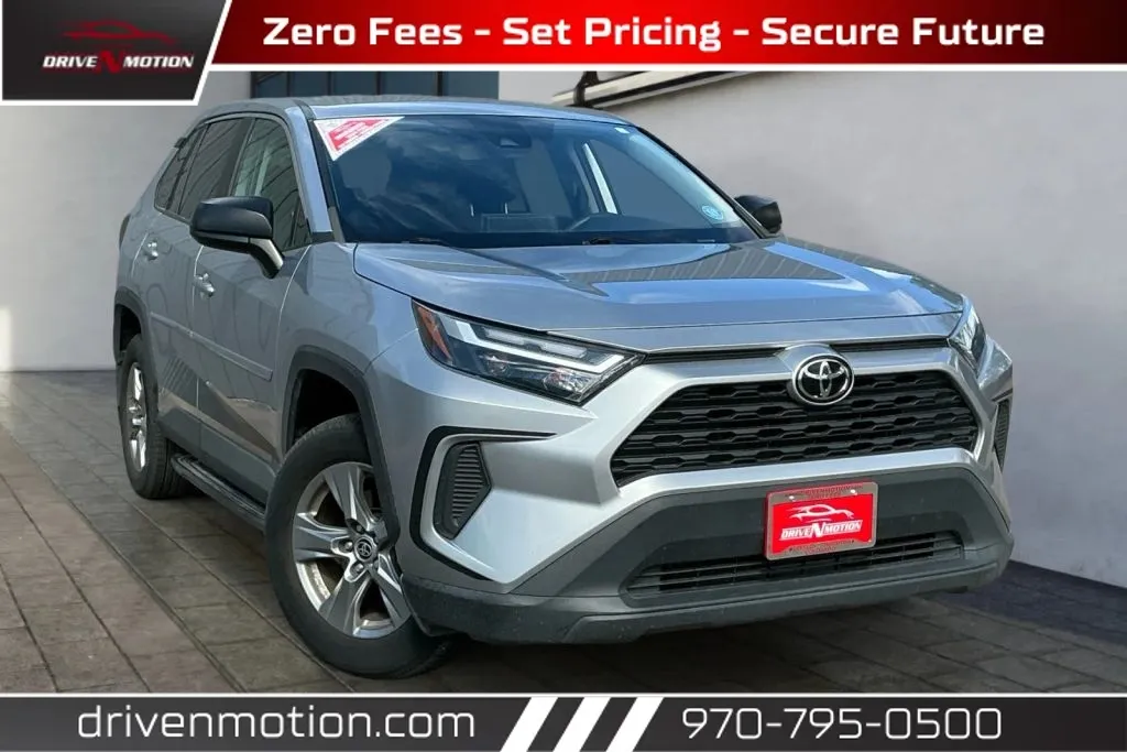 Silver 2023 Toyota RAV4 LE Sport Utility 4D for sale in Greeley, CO