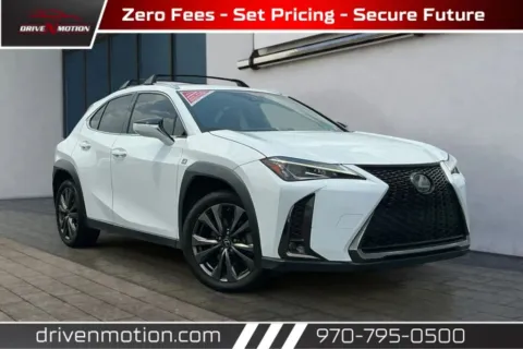 White 2019 Lexus UX 200 F SPORT SUV 4D for sale in Greeley, CO