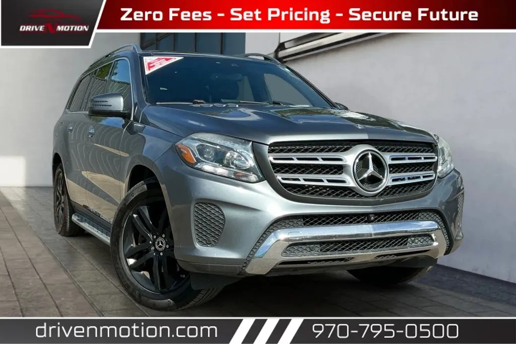 Gray 2017 Mercedes-Benz GLS 450 Sport Utility 4D for sale in Greeley, CO