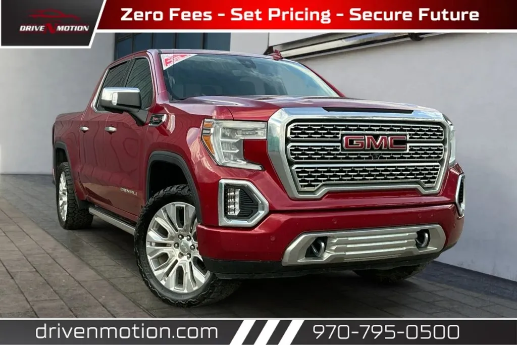 Red 2020 GMC Sierra 1500 Crew Cab Denali Pickup 4D 5 3/4 ft for sale in Greeley, CO