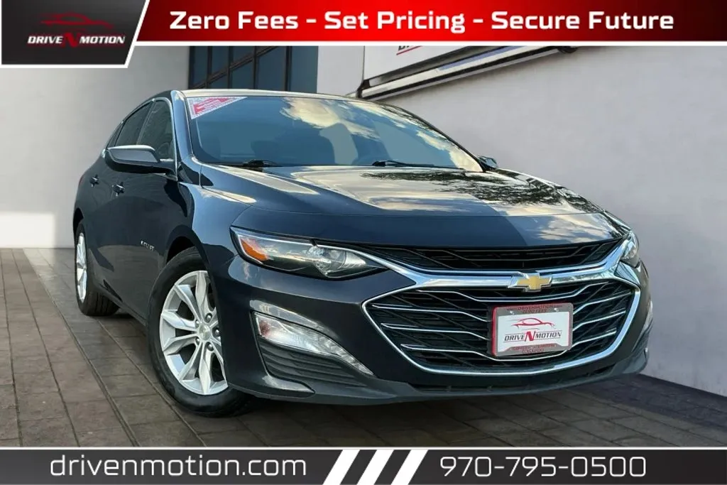 Blue 2023 Chevrolet Malibu 1LT Sedan 4D for sale in Greeley, CO