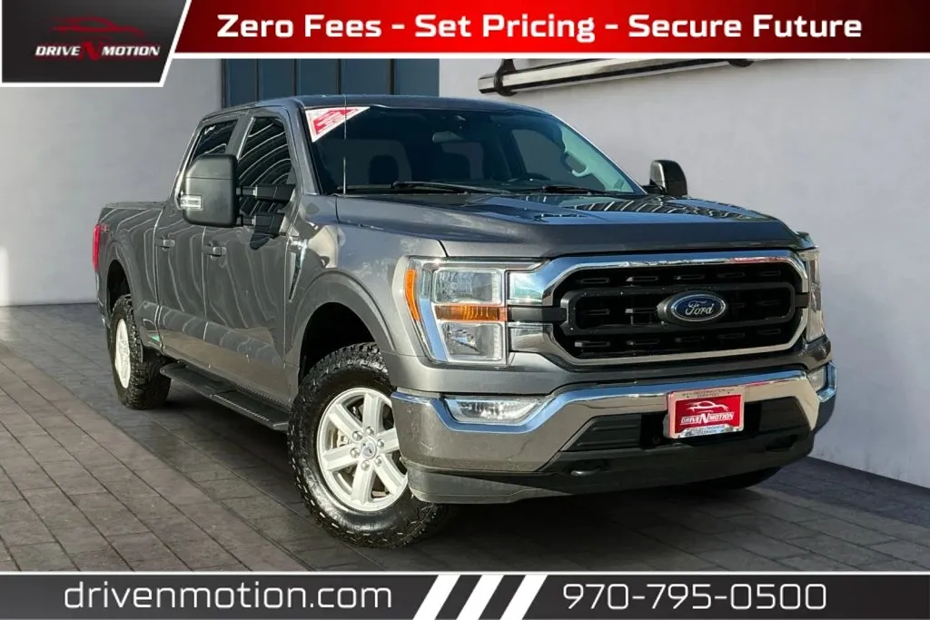Gray 2022 Ford F-150 SuperCrew Cab XLT Pickup 4D 6 1/2 ft for sale in Greeley, CO
