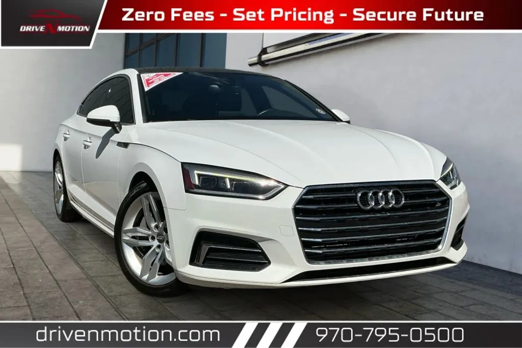 White 2019 Audi A5 Premium Sedan 4D for sale in Greeley, CO