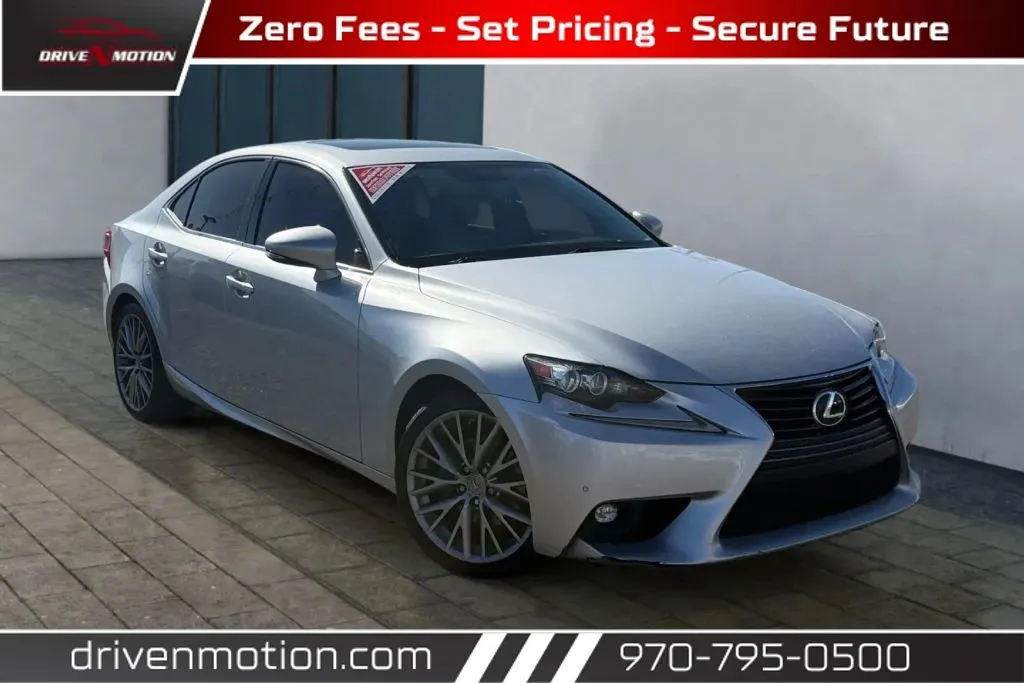 Silver 2015 Lexus IS 250 Sedan 4D for sale in Greeley, CO