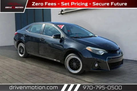 Black 2015 Toyota Corolla S Plus Sedan 4D for sale in Greeley, CO