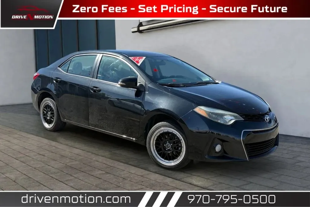 Black 2015 Toyota Corolla S Plus Sedan 4D for sale in Greeley, CO