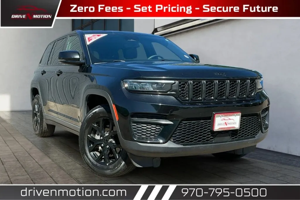 Black 2024 Jeep Grand Cherokee Altitude Sport Utility 4D for sale in Greeley, CO