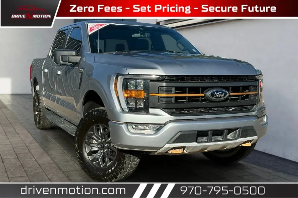 Silver 2022 Ford F-150 SuperCrew Cab Tremor Pickup 4D 5 1/2 ft for sale in Greeley, CO