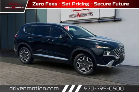 Black 2021 Hyundai Santa Fe Hybrid Limited Sport Utility 4D for sale in Greeley, CO