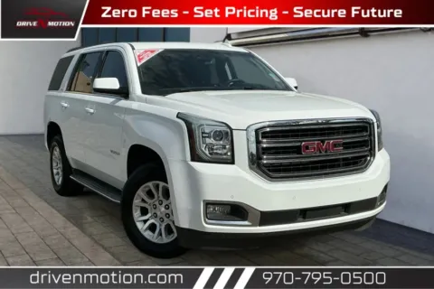 White 2015 GMC Yukon SLT Sport Utility 4D for sale in Greeley, CO