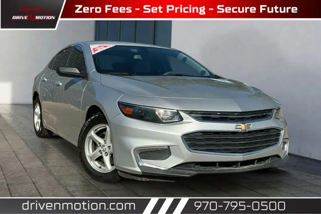 Silver 2016 Chevrolet Malibu LS Sedan 4D for sale in Greeley, CO