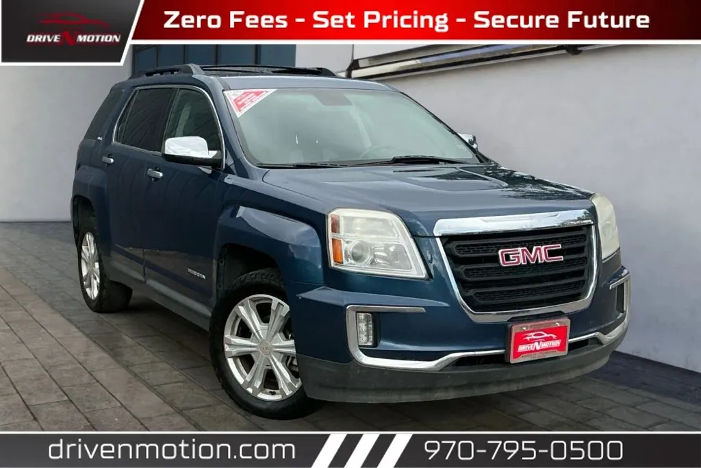 Blue 2016 GMC Terrain SLE-2 Sport Utility 4D for sale in Greeley, CO