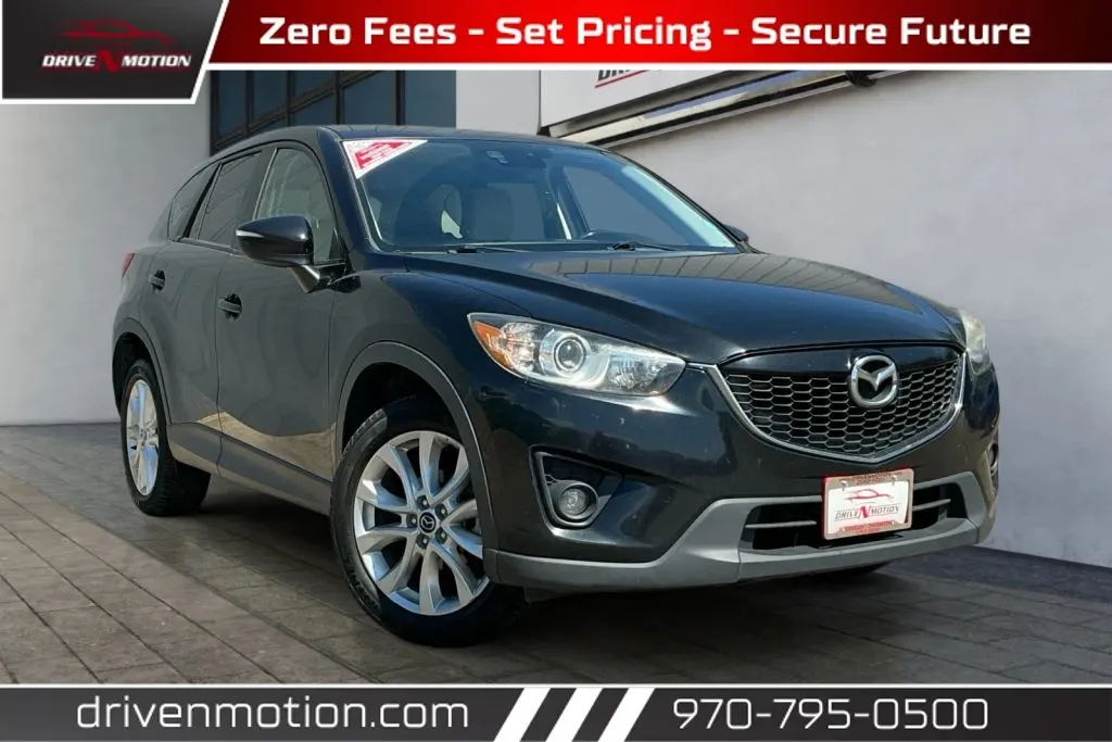 Black 2015 MAZDA CX-5 Grand Touring Sport Utility 4D for sale in Greeley, CO