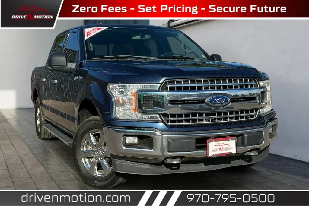 Gray 2018 Ford F-150 SuperCrew Cab XLT Pickup 4D 5 1/2 ft for sale in Greeley, CO