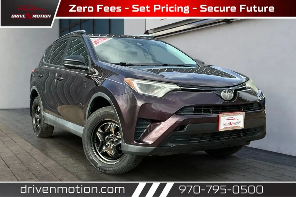 Purple 2017 Toyota RAV4 LE Sport Utility 4D for sale in Greeley, CO