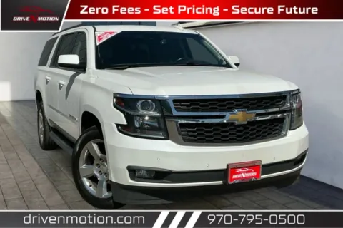 White 2020 Chevrolet Suburban LT Sport Utility 4D for sale in Greeley, CO