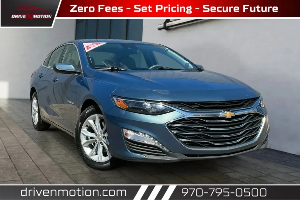 Blue 2024 Chevrolet Malibu 1LT Sedan 4D for sale in Greeley, CO