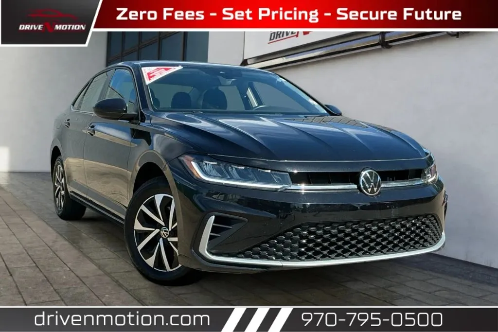 Black 2025 Volkswagen Jetta 1.5T S Sedan 4D for sale in Greeley, CO