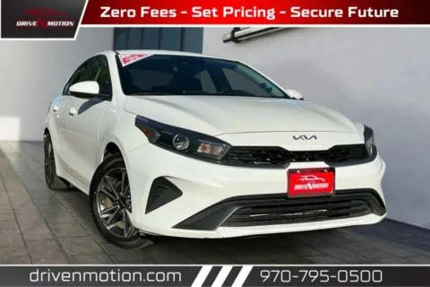White 2023 Kia Forte LXS Sedan 4D for sale in Greeley, CO