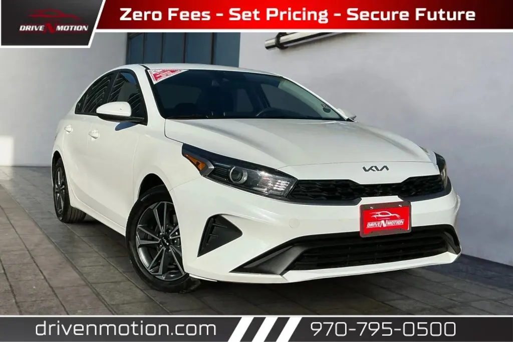 White 2024 Kia Forte LXS Sedan 4D for sale in Greeley, CO