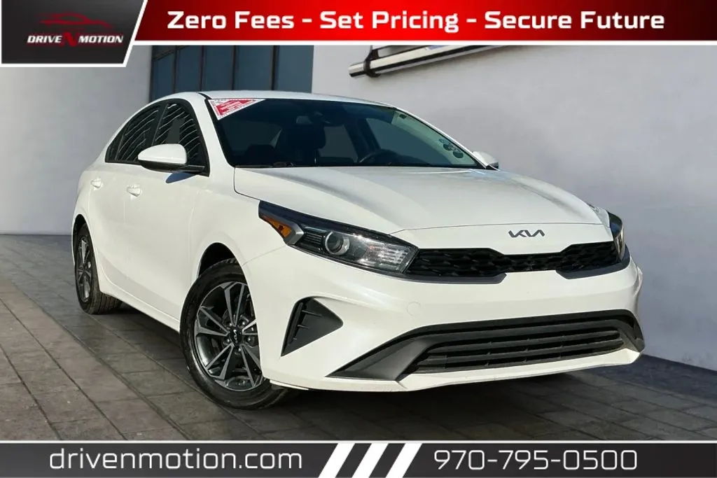 White 2024 Kia Forte LXS Sedan 4D for sale in Greeley, CO
