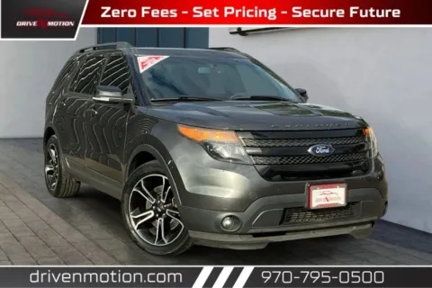 Gray 2015 Ford Explorer Sport SUV 4D for sale in Greeley, CO