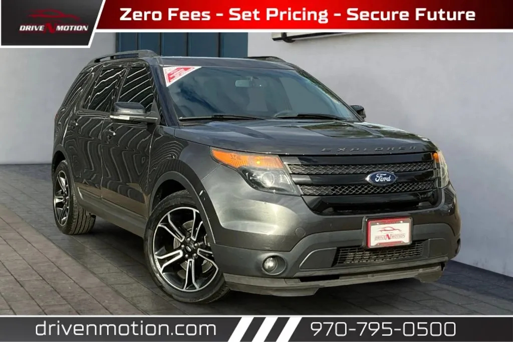 Gray 2015 Ford Explorer Sport SUV 4D for sale in Greeley, CO