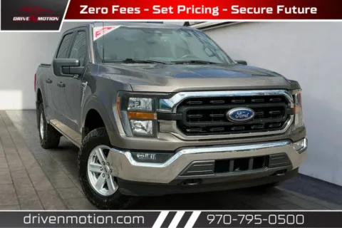 Gray 2023 Ford F-150 SuperCrew Cab XLT Pickup 4D 5 1/2 ft for sale in Greeley, CO