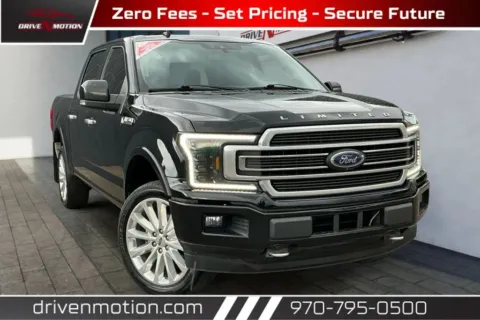 Black 2019 Ford F-150 SuperCrew Cab Limited Pickup 4D 5 1/2 ft for sale in Greeley, CO