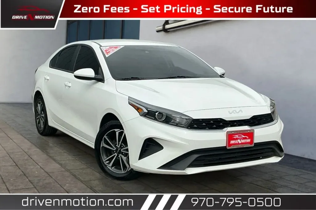 White 2024 Kia Forte LXS Sedan 4D for sale in Greeley, CO