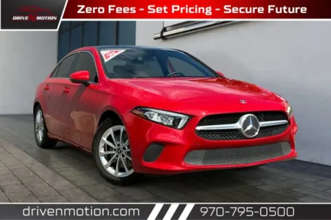 Red 2019 Mercedes-Benz A-Class A 220 Sedan 4D for sale in Greeley, CO